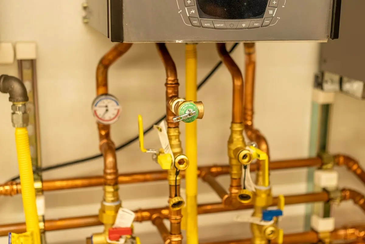 Licensed technician providing Water Heater Installation for a homeowner in Sugar Grove